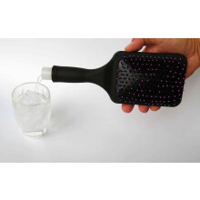 Binocktails Bev-Brush Paddle Hairbrush Secret Flask – Hold 6 oz (185 ML) of Alcohol – The Best Women’s Hidden Flask