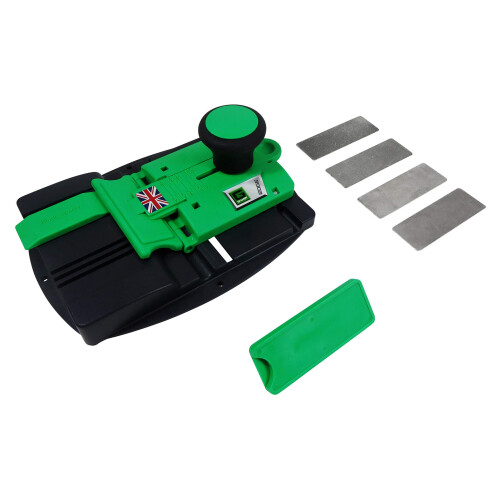 Sharp G Sharp Edge Chisel Sharpener - Chisel Sharpening Kit - Sharpens Blades from 3mm to 85mm Wide - Light, Robust and Easily Transported