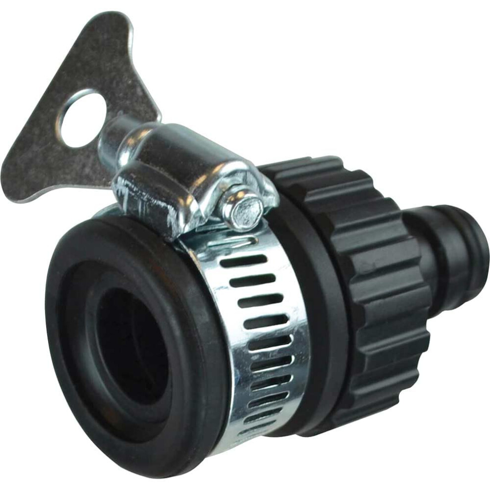 Faithfull Faihoseplutc Plastic Universal Tap Hose Connector