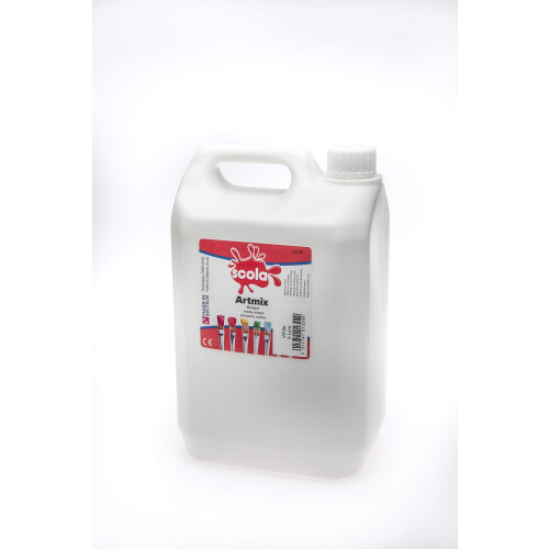 Scola, LPA5LTW Poster Paint, 5L, White