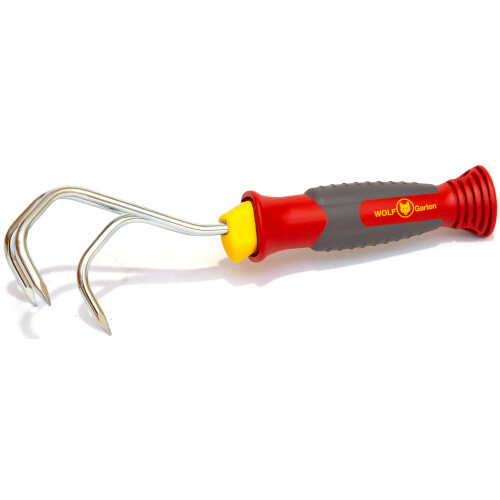 WOLF Garten Wolf-Garten 7cm Hand Grubber with Fixed Handle - Garden Tool (KA2K)