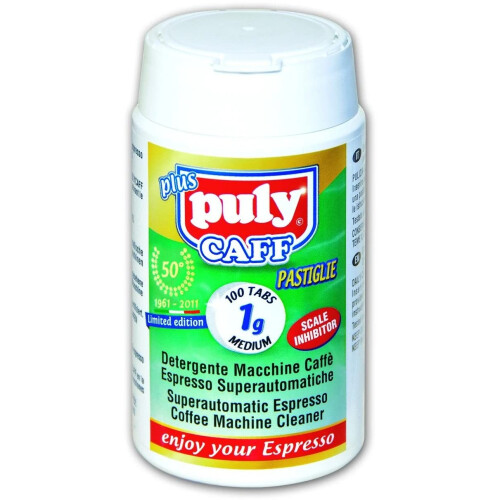 Puly Caff Coffee Cleaning Tablets (100 of 1g)