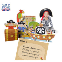 Pirate Treasure Hunt Party Game for kids