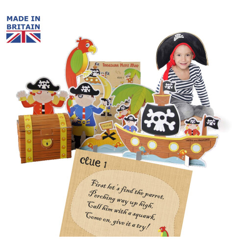 Pirate Treasure Hunt Party Game for kids