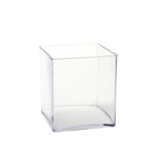 10cm Acrylic Cube Vase