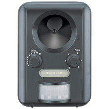 Superfish Ultrasonic Bird & Cat Protector - Heron Deterrent with Alarm, Ultrasonic Sound and Flashing LED Lights