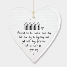 ‘Memories’ Wobbly Hanging Heart