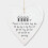 East of India ‘Memories’ Wobbly Hanging Heart 1
