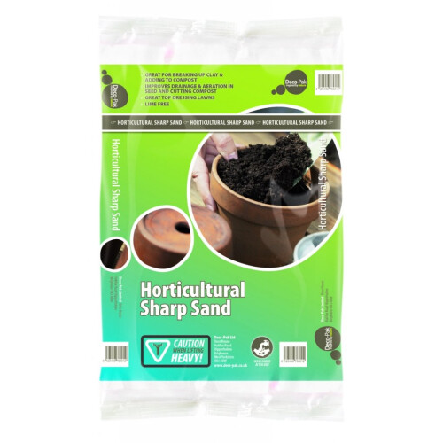 Deco-Pak Horticultural Sharp Sand Grit Sand 20kg