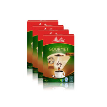 Melitta 1 x 4 Gourmet Filter Bags, Intense, Aromamax Structure, Natural Brown, (4 x 80 Pieces)