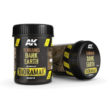 AK Interactive Terrain 250ml Dark Earth