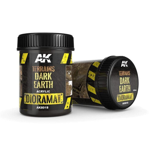 AK Interactive Terrain 250ml Dark Earth