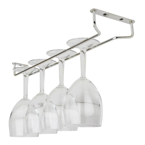 Beaumont Glass Hanger Chrome 406mm CZ563