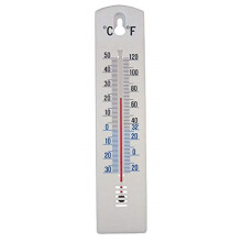 Faithfull THPLASTIC 200mm Thermometer Wall Plastic
