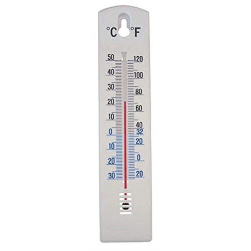 Faithfull Faithfull THPLASTIC 200mm Thermometer Wall Plastic