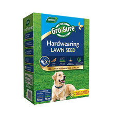Gro-sure Hardwearing Lawn Seed, 30m2