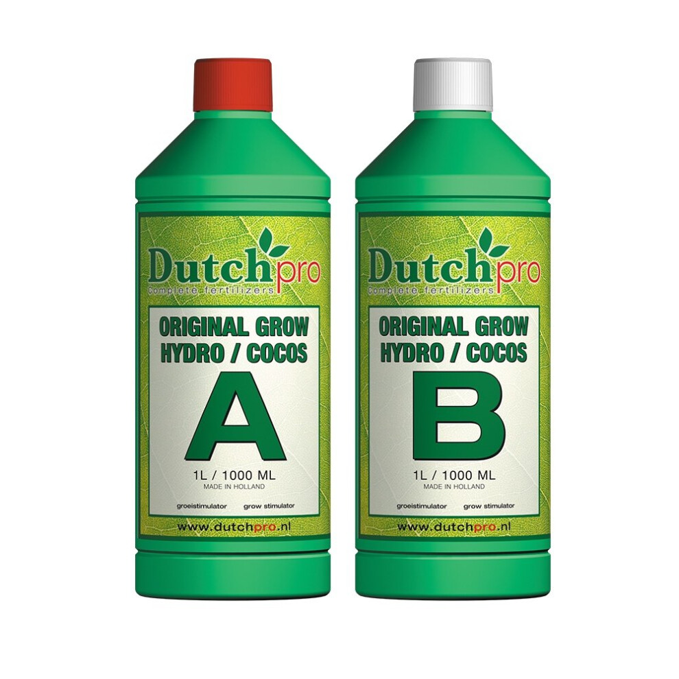 Dutch Pro Original Hydro Coco Grow A+B 1 Litre 1L Plant Nutrients Hydroponics 63843019