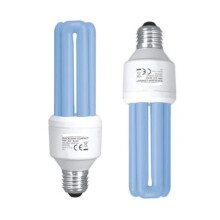 Pack of 2 Premium Branded 20 watt Lamps UVA 368BL ES-E27 Screw Cap. Replacement Bulbs for Flying Insect Attraction Devices, Electr