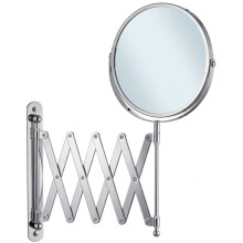 Blue Canyon Extending Bathroom Wall Mirror – Double-Sided 1x/3x Magnification, Wall Mounted Vanity Mirror with Extendable Arm – Sw
