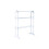 Apollo Towel Rail, Wood, White 1