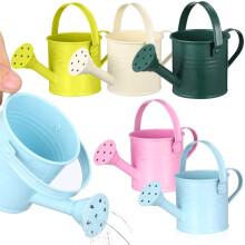 Kids Metal Watering Can for Gardening, 5pack Small Iron Watering Can for Bonsai Houseplants, Mini Water Pot for Children Sprinklin