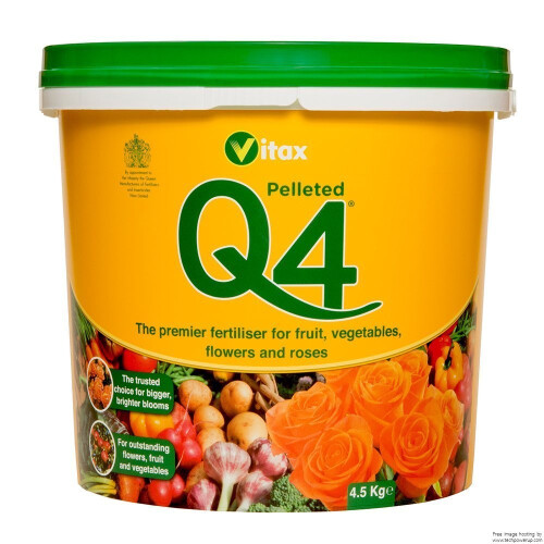 Vitax 3X Vitax 4.5Kg Q4 Fertiliser