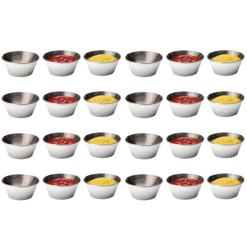 Utopia Stainless Steel Ramekin 1.5oz/45ml, Case of 24