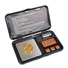 Mercury | Digital Pocket Scale - 50g / 0.001g Mini Pocket Kitchen Weighing Scales With Back-Lit Screen, Accuracy and Precision Sca