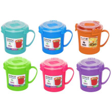 Sistema Klip It Microwave Soup to Go Mug, 656ml, Assorted Colours