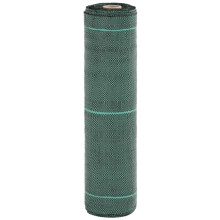 vidaXL Weed Membrane Garden Barrier Fabric - 0.5x25 m - UV-Stabilised Polypropylene - Easy to Cut and Install - For Landscaping, W
