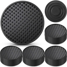 36Pcs Silicone Coasters for Drinks Non Slip Silicone Drink Coasters Cold Hot Heat for Table Tabletop