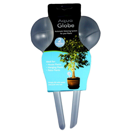 Aqua Globe 4 x 2 Plastic Plant Watering Globes Bulbs