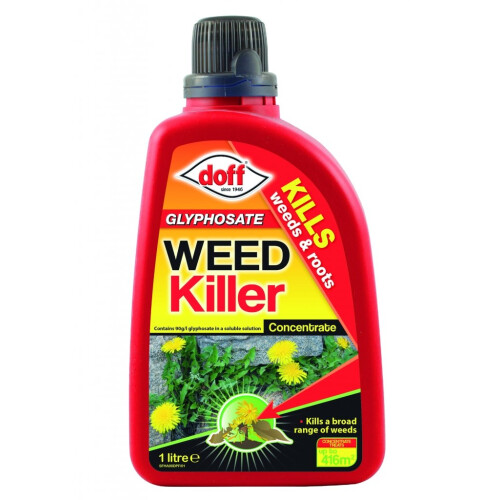 Doff Doff Glyphosate Concentrated Weed killer 1L