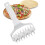 Dough Docker, Pastry Roller with Spikes Pizza Docking Tool, Pizza Roller Docker Pizza Making Accessories for Home Commercial Kitch 1