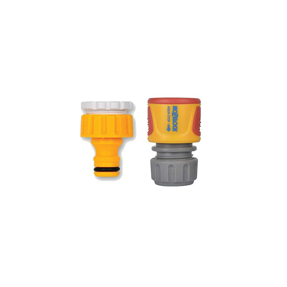 Hozelock Threaded Outdoor Tap Hose End Connector 2175 3/4" & 1/2" 2185 Waterstop