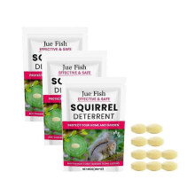 (3PCS) 1-5x Squirrel Repellent Outdoor, Chipmunk Repellent, Squirrel Repellent for Garden & Yard, Attic Squirrel Deterrent, Keep Chipmunk Away