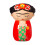 Sass & Belle Frida Wall Mounted Planter Red 1