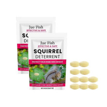(2PCS) 1-5x Squirrel Repellent Outdoor, Chipmunk Repellent, Squirrel Repellent for Garden & Yard, Attic Squirrel Deterrent, Keep Chipmunk Away