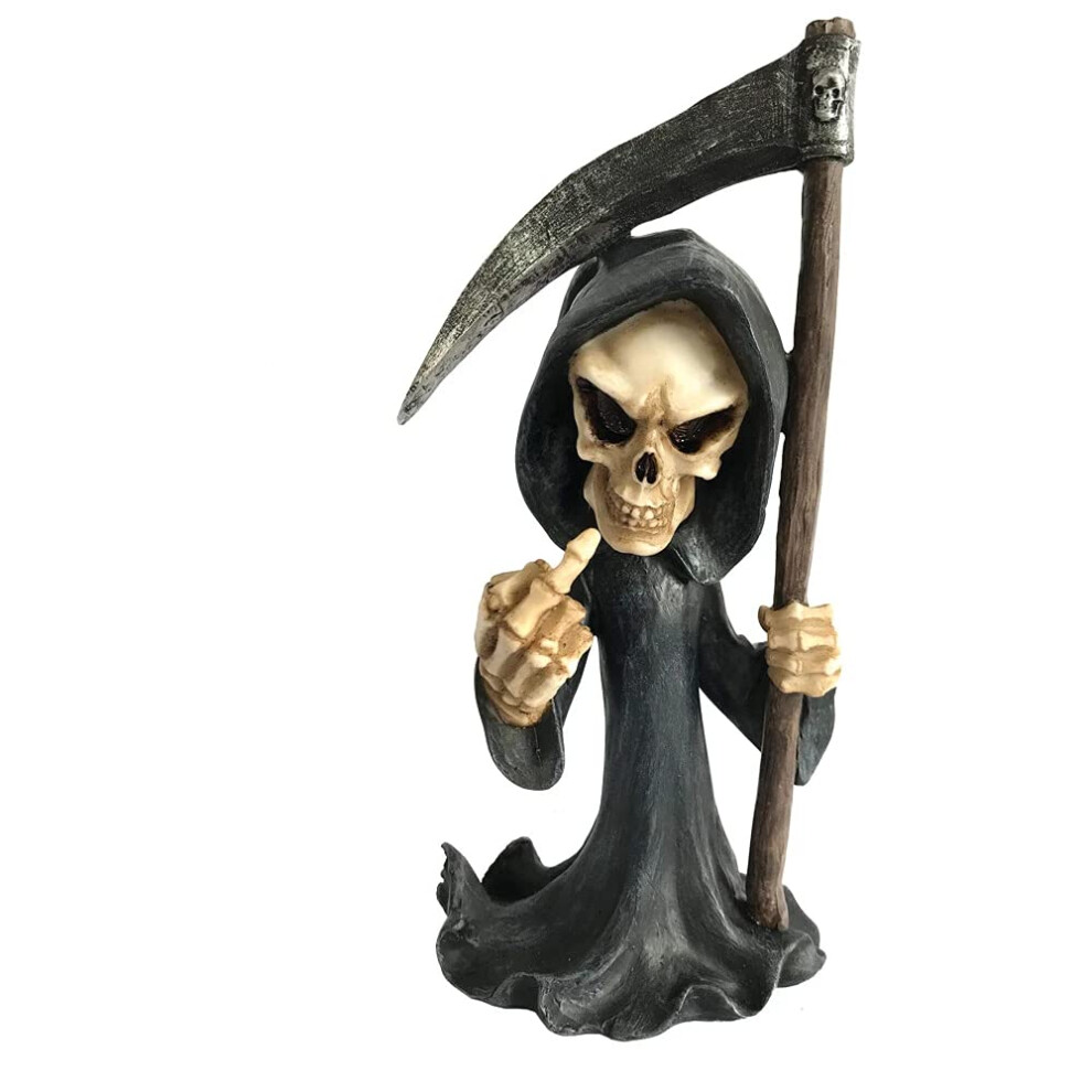 Nemesis Now Fear Cursing Grim Reaper Figurine, Black,21.5Cm 56752090