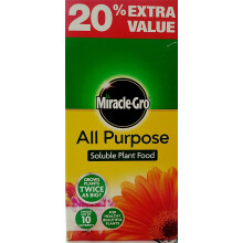2 X All Purpose Soluble Plant Food 1kg + 20% Extra Free