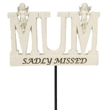 Widdle Celebrations MUM Graveside Memorial on a Stick 7642