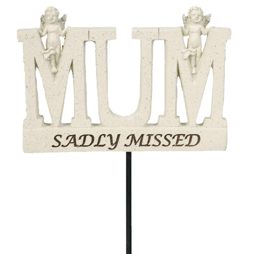 Widdle Celebrations MUM Graveside Memorial on a Stick 7642