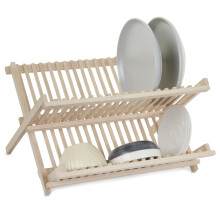 APOLLO 1684 Wooden dish drainer, Wood, 40x34x4