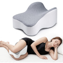 anzhixiu Long 14” Knee Pillow for Side Sleeper Fully Support Thighs and Knees for Required Knee Separation- Leg Pillow for Side Sl