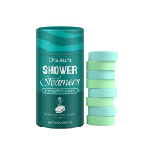 Oceaura Eucalyptus Mint Scented Bath Tablets Gently Cleanse The Skin, Leaving A Lingering Fragrance And Enhancing A Comfortable Bathing Aroma