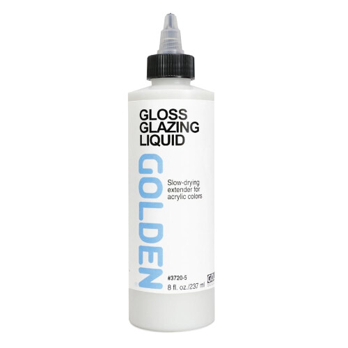 Pro-Art Mediums Golden Acrylic Gloss Glazing Liquid-8 oz