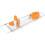 Croydex Croydex Flat Bar Bath Rack Bathroom Storage, 5 Year Rust Free Guarantee 1
