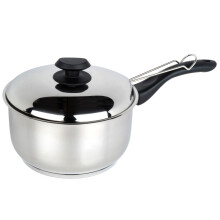 Stainless steel collection chip pan,Silver, 20 cm diameter, 11 cm height