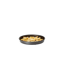 Easylife Microwave Chip Pan, 25cm Non-Stick Microwave Dish for Oven Chips, Omelettes, Bacon and Pizza, Microwave Cookware, Dishwas