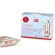 iSi Soda Chargers (C02) for Soda Siphon (Sparklets), 3 Packs of 10